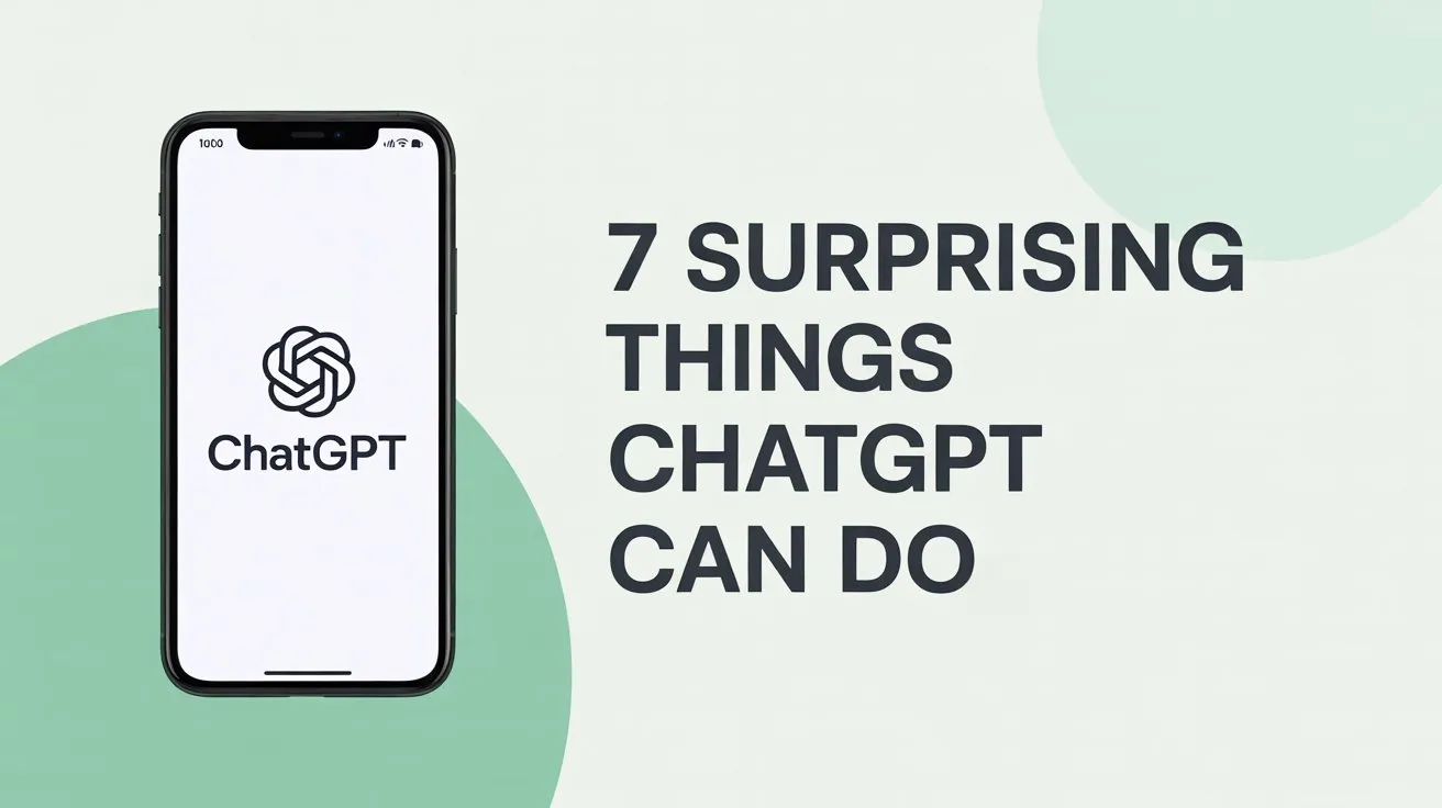 7 Überraschende Dinge, die Chatgpt kann